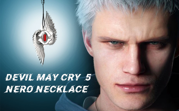DMC V Nero Necklace - Official Licensed - Devil May Cry 5 Cosplay Accessories Zinc Alloy Pendant Necklace Game Anime Jewelry